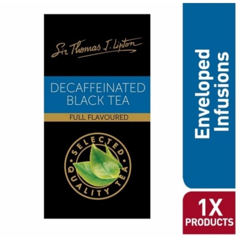 

Teh Lipton Decaffeinated Black Tea (25 Bags).