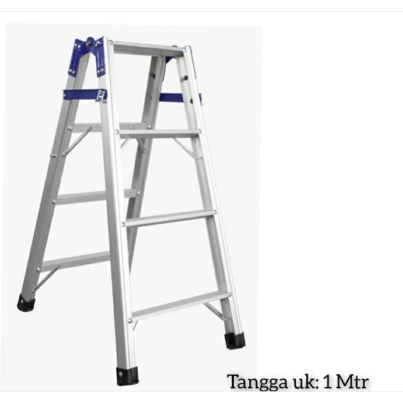 Tangga Lipat 1 Meter Steger Alumunium Kuat