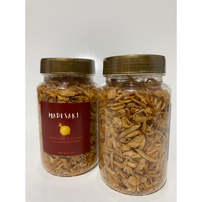 

Bawang goreng renyah Madesari 100gr