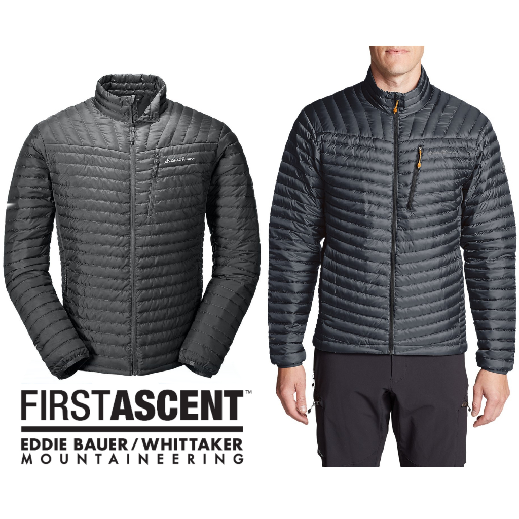 JAKET EDDIE BAUER X FIRST ASCENT BULU ANGSA BULANG MEN'S ULTRA LIGHT MICROTHERM™ 2.0 STORMDOWN® 800F