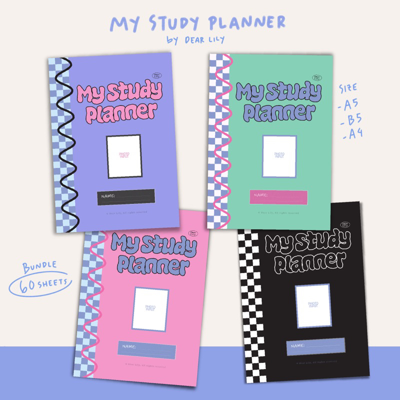 

Dear Lily - Study Planner / Perencaan Belajar / Catatan Belajar / Study Tracker / Planner Belajar / Monthly Planner / Grade Tracker / Planner Ujian / Buku Wangsit / UTBK SNBT 2025 / Buku Tes CPNS 2025