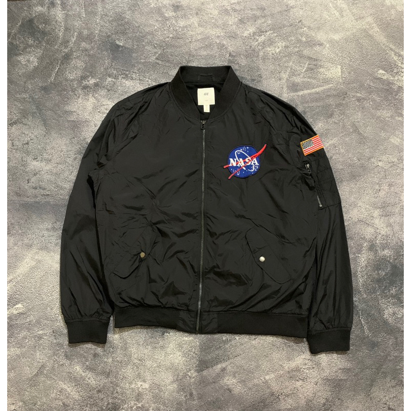 Jaket Bomber H&M x Nasa Original