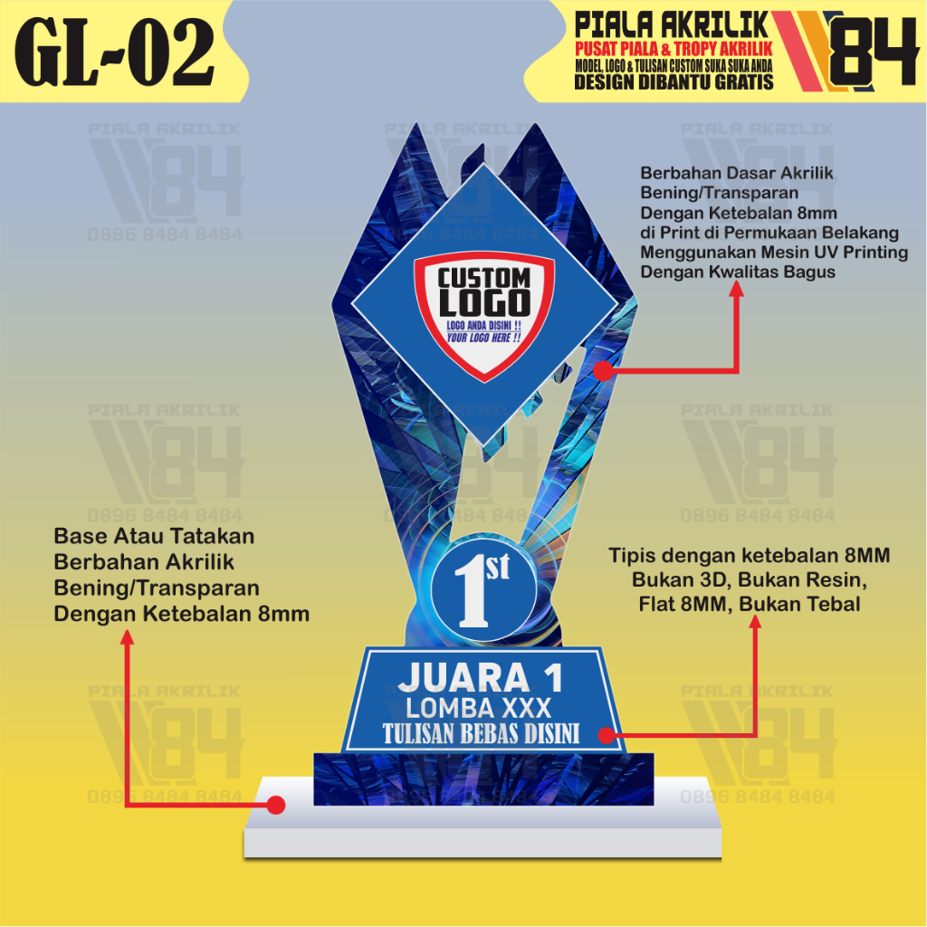 PIALA, PIALA 1 SET, PIALA CUSTOM, TROPHY, TROPHY 1 SET, TROPHY CUSTOM, TROPY, TROPY 1 SET, TROPY CUS