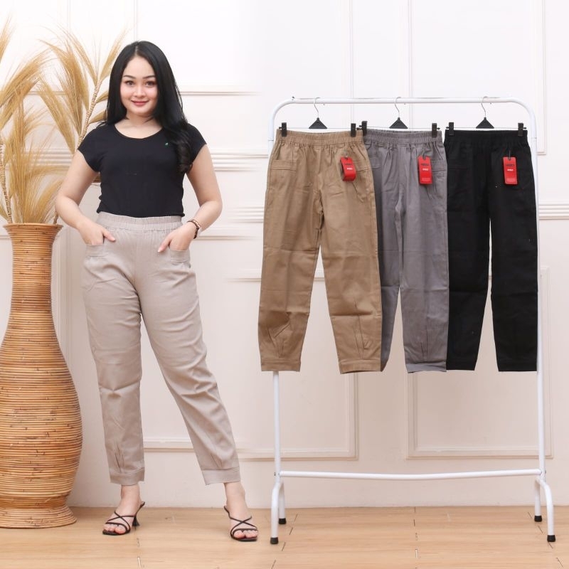 CELANA WANITA KULOT WILLOW PANTS  BAWAHAN  KEKINIAN // Celana Wanita Muslim // Celana Kanguru Kekini
