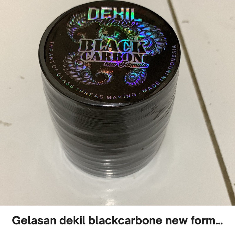 Gelasan Dekil blackcarbone new formula matot 2rb yard