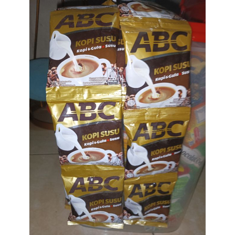 

Kopi ABC Susu/ Susu kopi/ Kopi susu/ Serbuk minuman saset