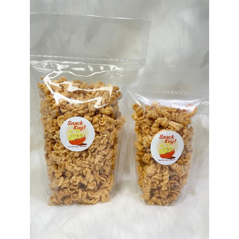 

[SNACK KUY] MAKARONI SPIRAL ASIN - 300 gram