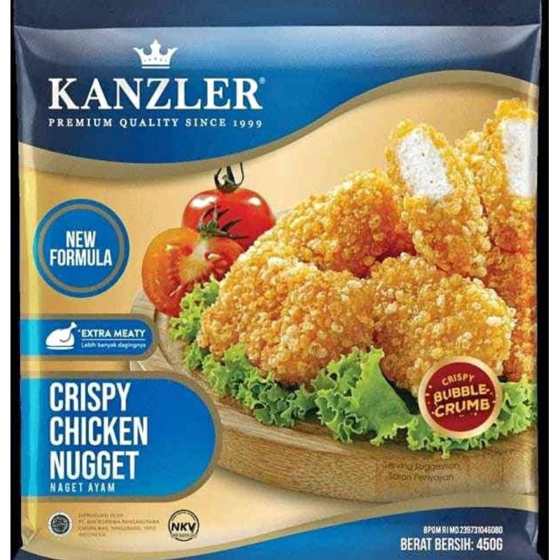 

Kanzler Nugget Crispy 450gram