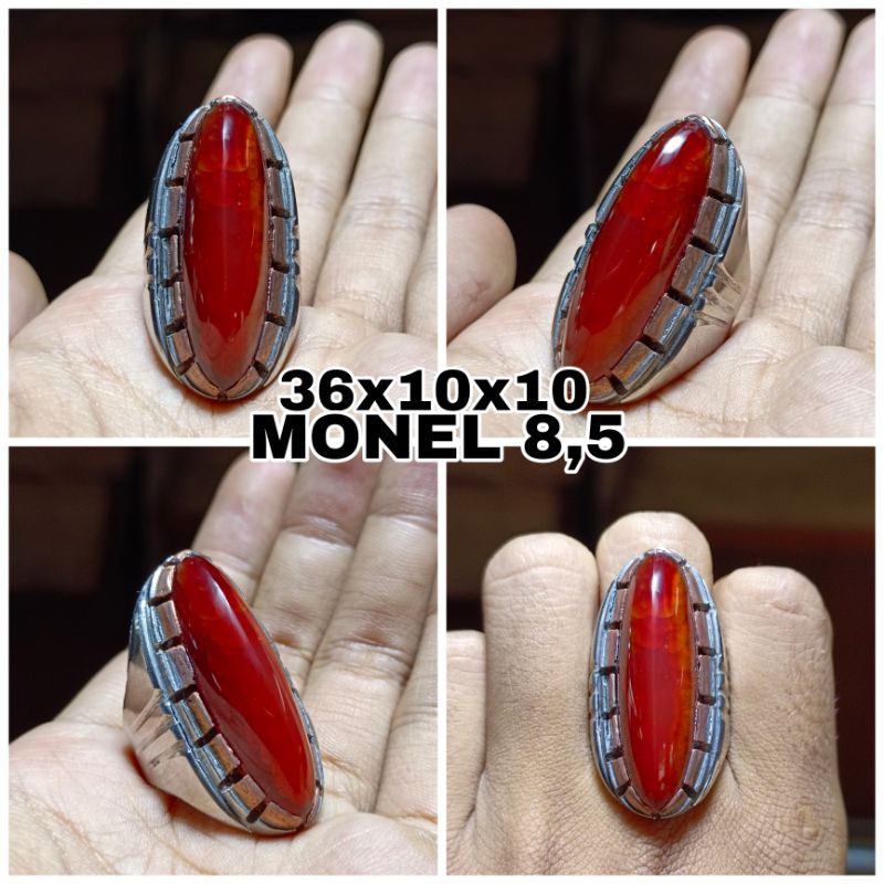 BATU AKIK PANDAN MERAH SISIK BETOK