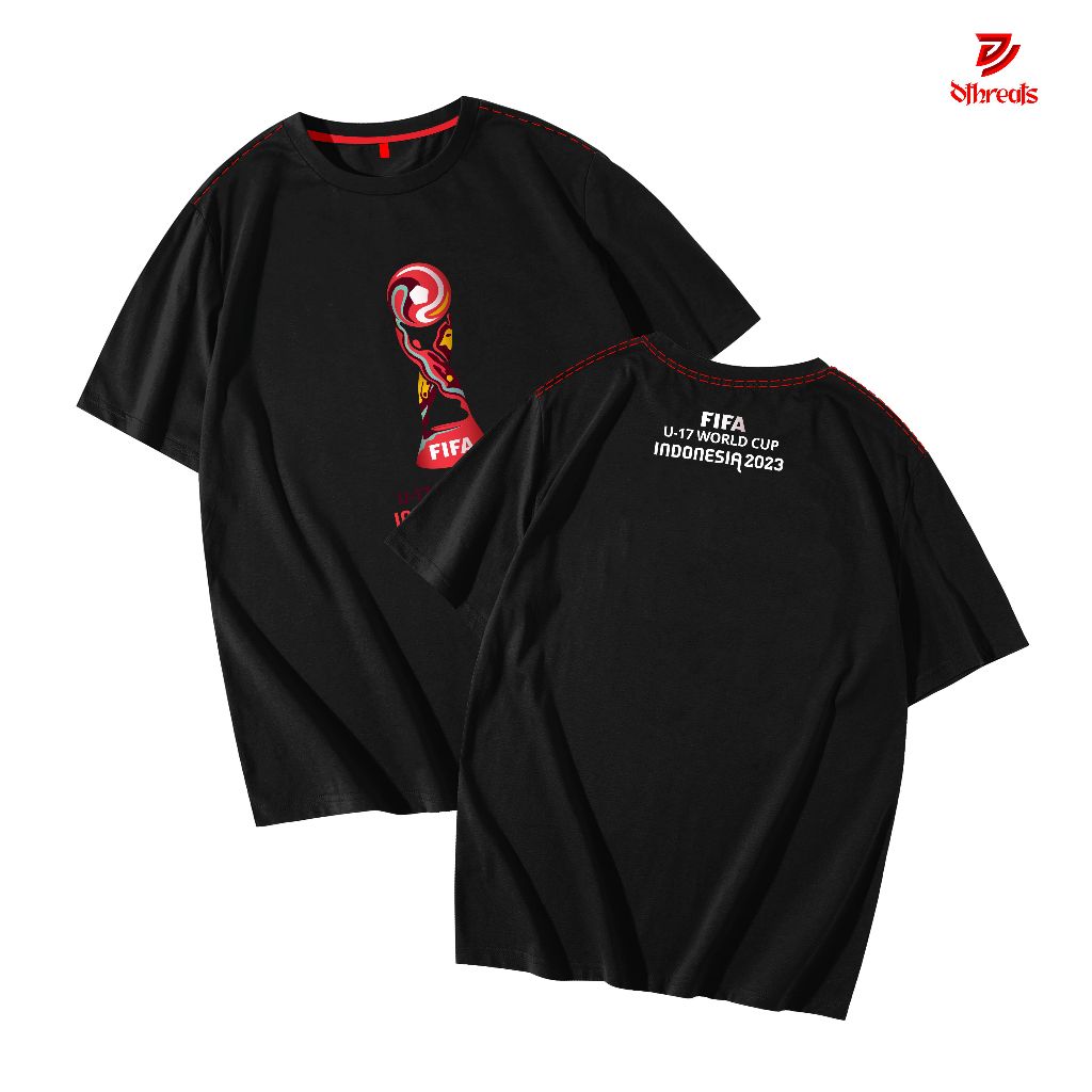 T - SHIRT Kaos 2023 fifa u-17 world cup indonesia dthreats kaos piala dunia indonesia u17 katun comb
