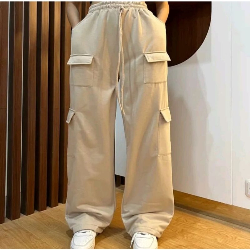 CELANA CARGO SWEATPANTS PREMIUM