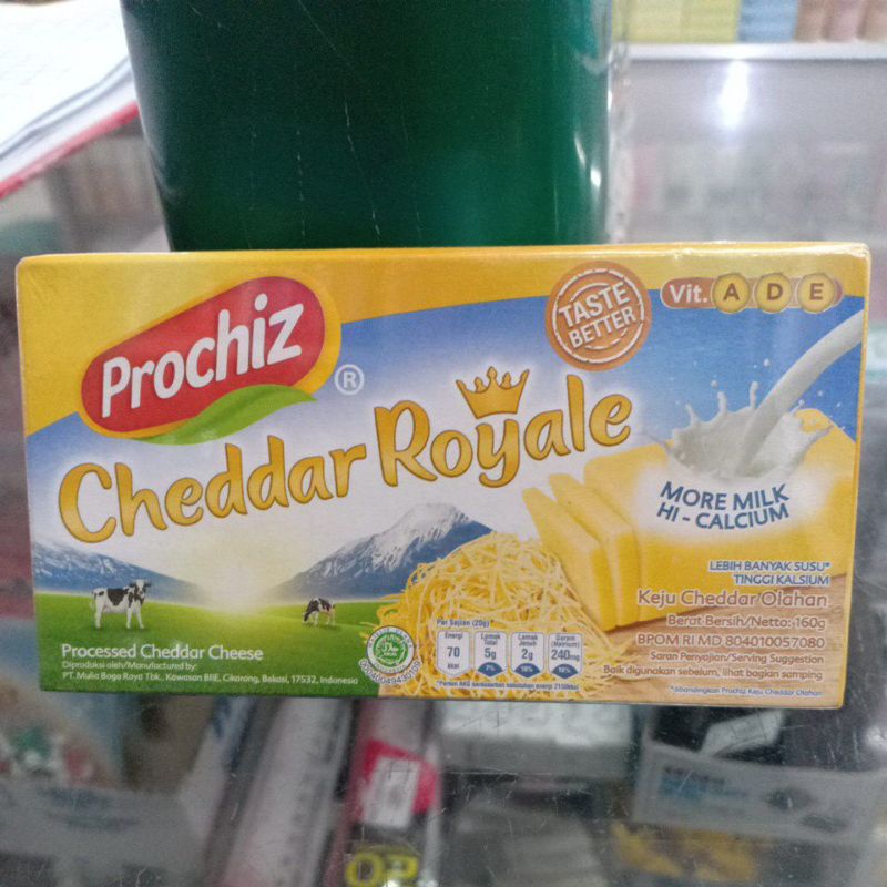 

Prochiz Cheddar Royale 160gr