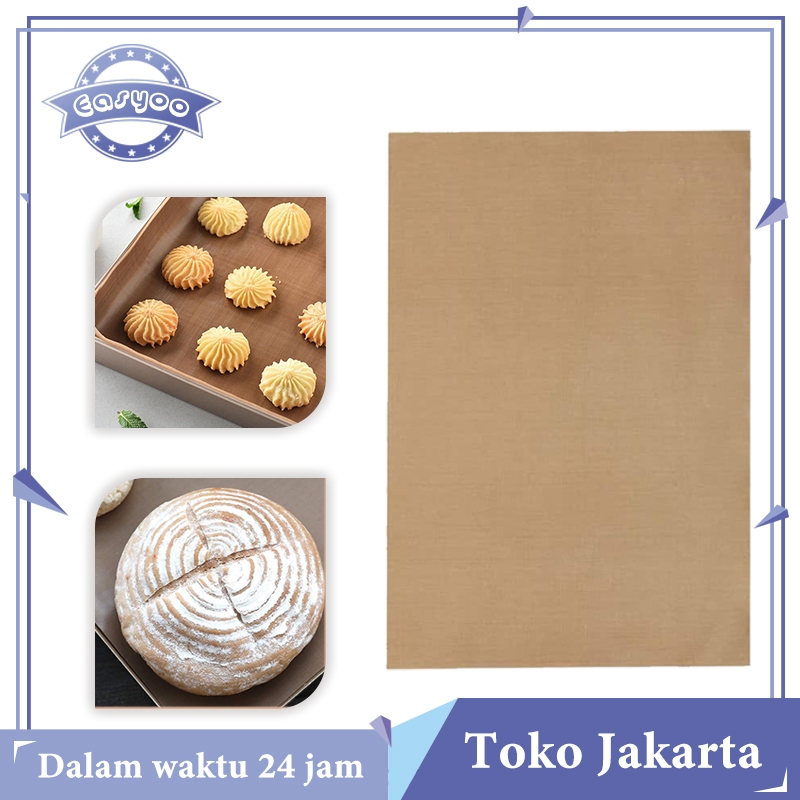 40x60cm Teflon Sheet Kertas Teflon Mesin Press Kain Teflon Tahan Panas
