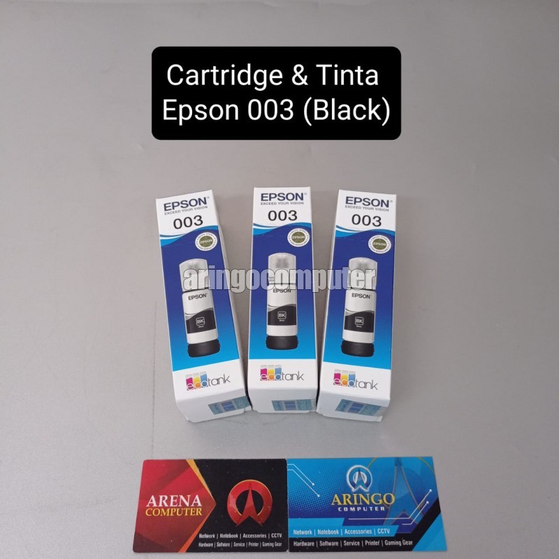 Cartridge & Tinta Epson 003 (Black)