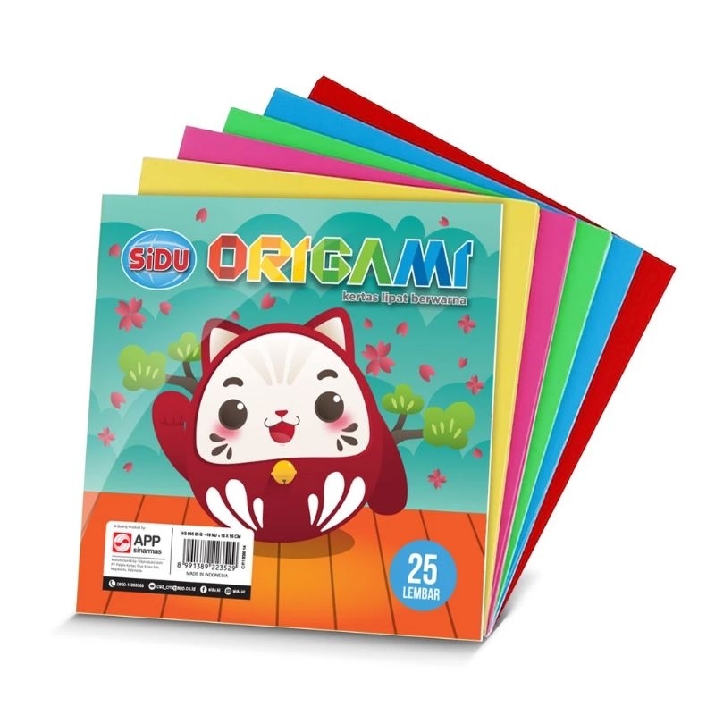 

Sidu Kertas Origami Kertas Lipat Warna isi 25 lbr Bagus Murah