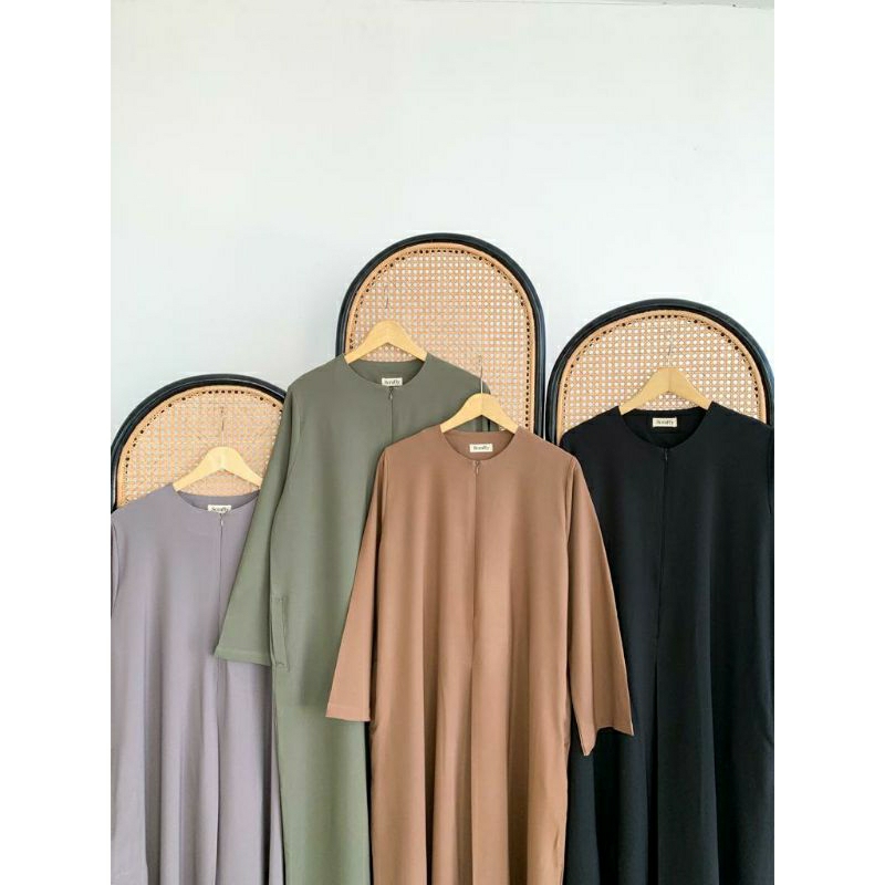 Gavina series - Abaya dress / Gamis wudhu Busui Friendly / Abaya premium lady zara