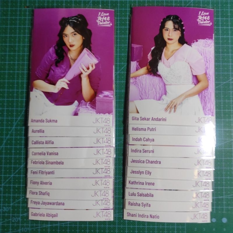 PP / PHOTOPACK FANMADE Unofficial JKT48 EDISI 11th Anniversary Theater / I Love JKT48 Theater (free 