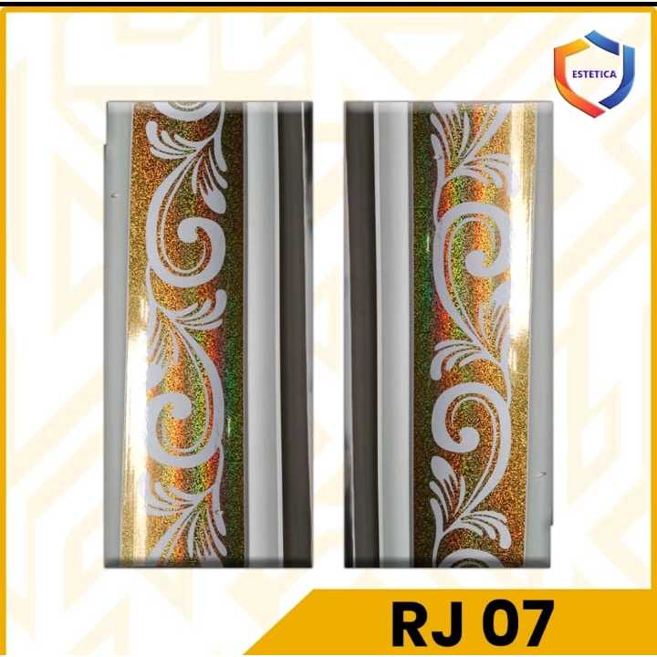 LIS DINDING PVC UNTUK BAWAH PVC PLAFON INTERIOR DEKORASI RUMAH DINDING ATAP UKURAN 4 METER