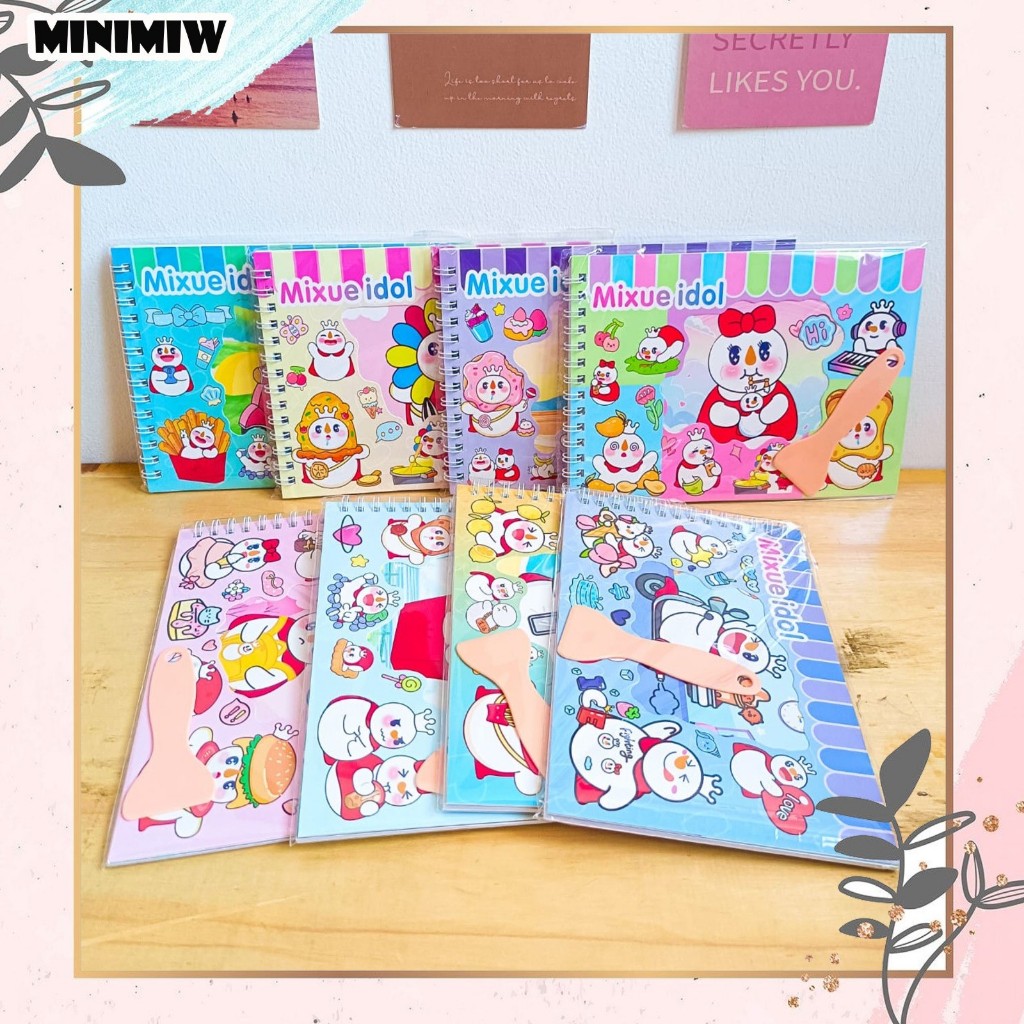 

STICKER BUKU SPIRAL MIXUE IDOL DW-08-02 DAPAT SPATULA KADO ANAK VIRAL KEKINIAN LUCU KREATIVITAS SOUVENIR SUVENIR MURAH TERMURAH COD