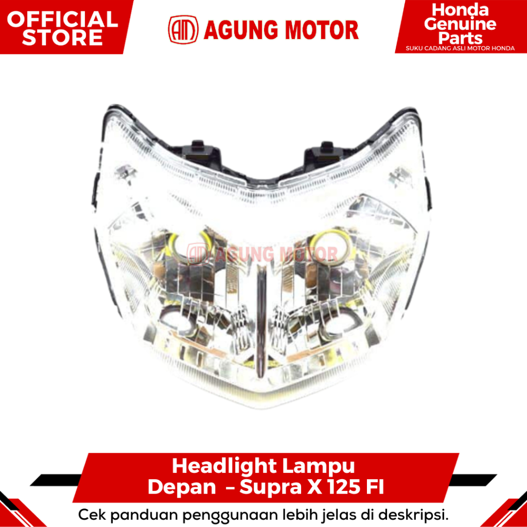 Headlight Lampu  Depan  – Supra X 125 FI (33110K41N01)