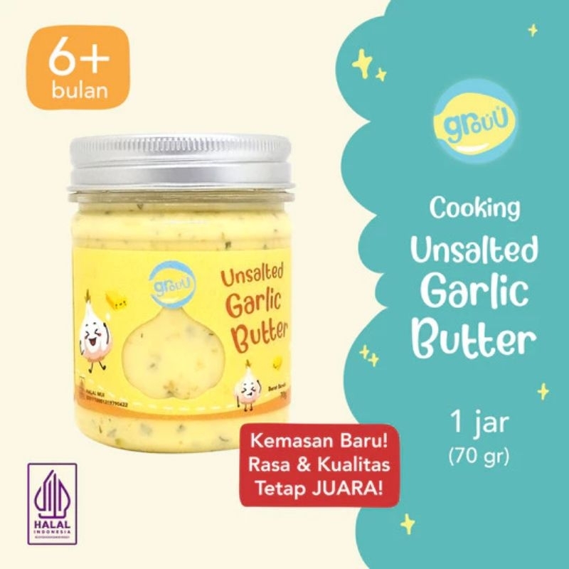 

Grouu - Unsalted Garlic Butter