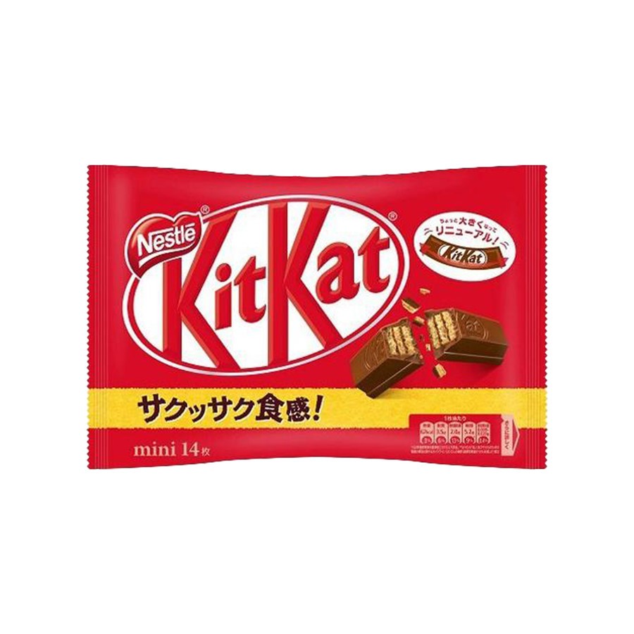 

Kit Kat Salut Coklat Mini Snack Jepang 162.4 Gr