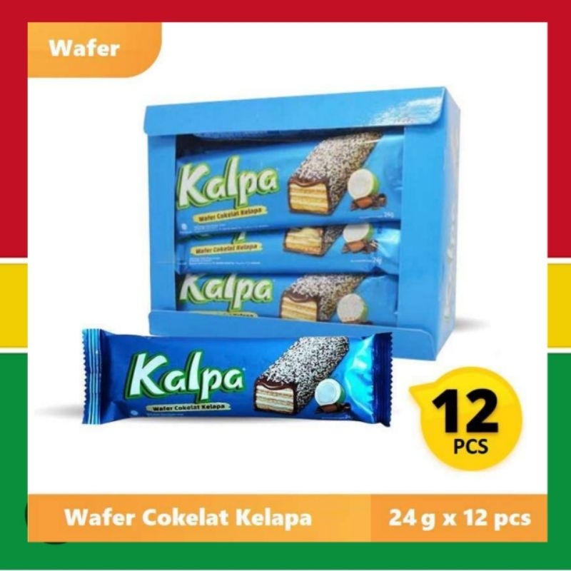 

Kalpa Wafer Coklat Kelapa isi 12