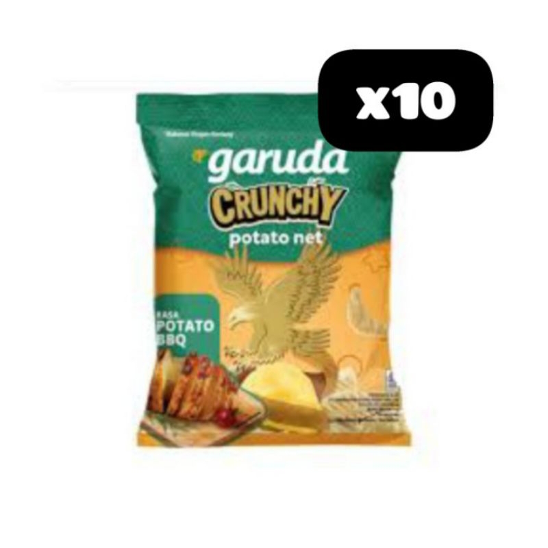 

garuda crunchy net potato bbq renceng 10 pcs