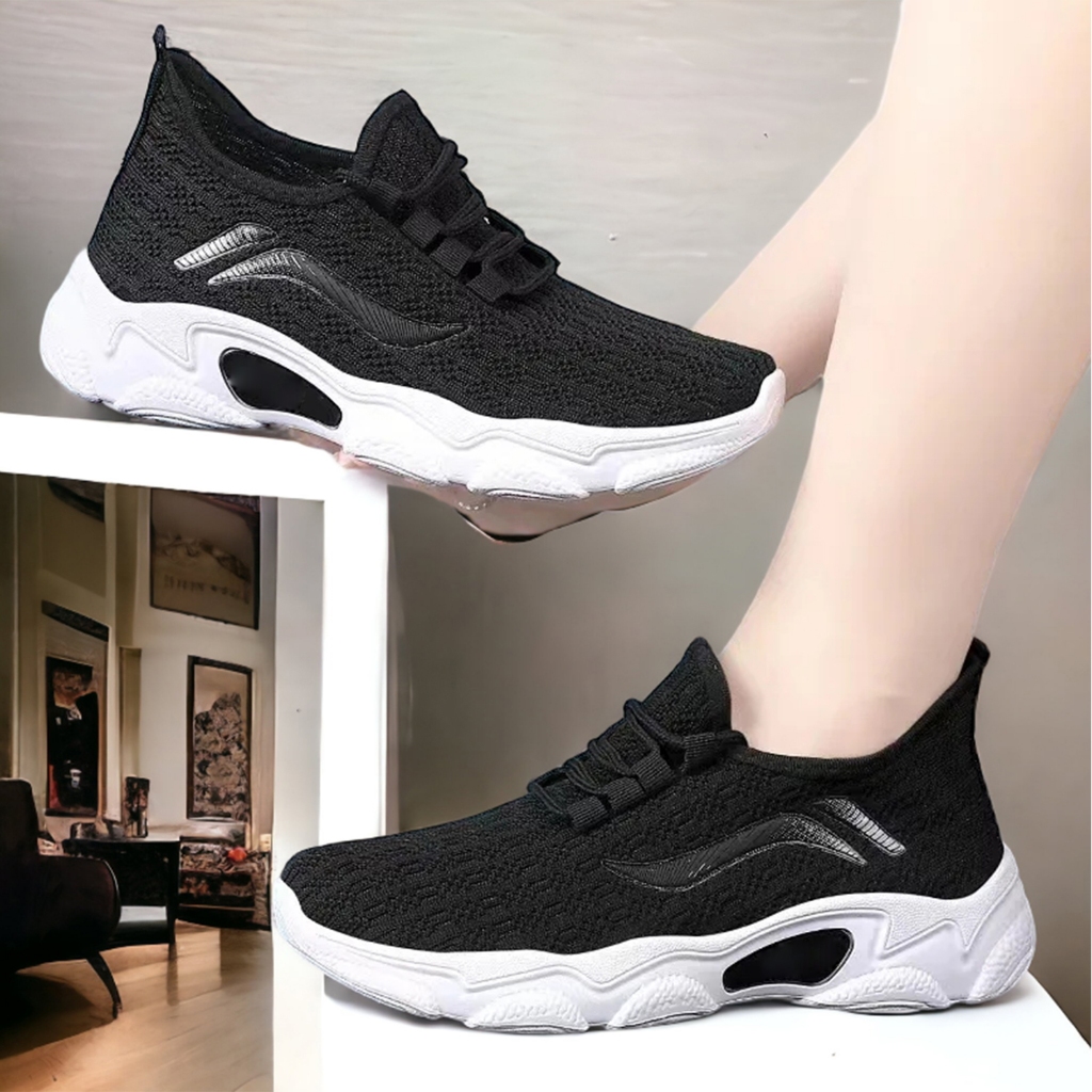 	 Dinasty Sepatu Sneakers Running Wanita Terbaru - 8866	
