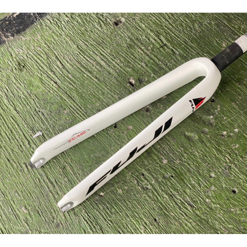 Fork FUJI ukuran 700c Carbon roadbike Fixie rimbrake