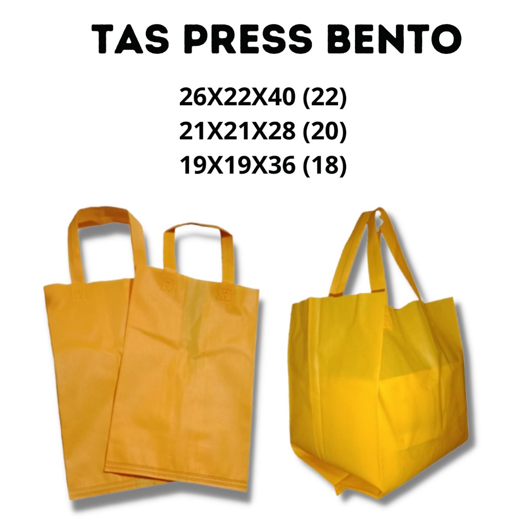 

Goodie bag box bento uk 19X19X36[ 18 ] isi 12pcs tas sembako tas press box bento sekat