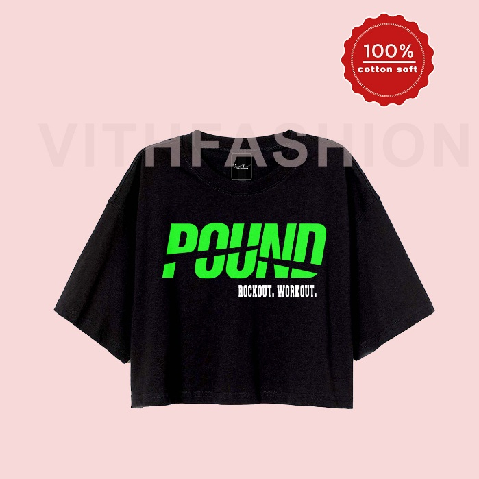 kaos pound fit croptop oversize