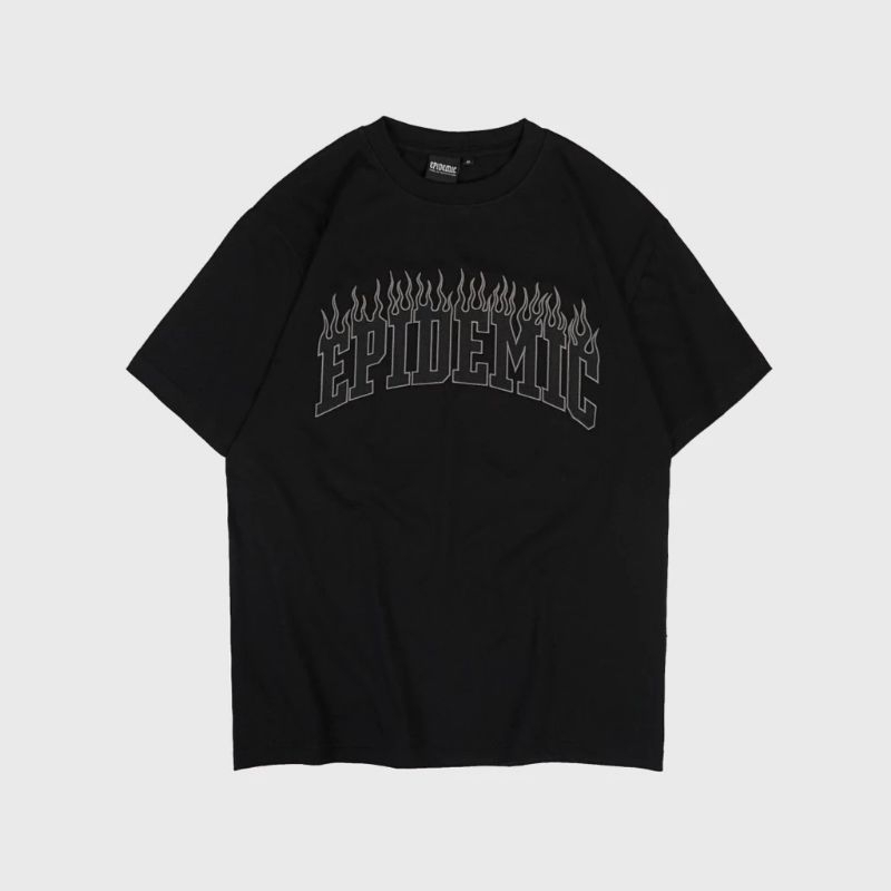 kaos distro premium epidemic baju distro
