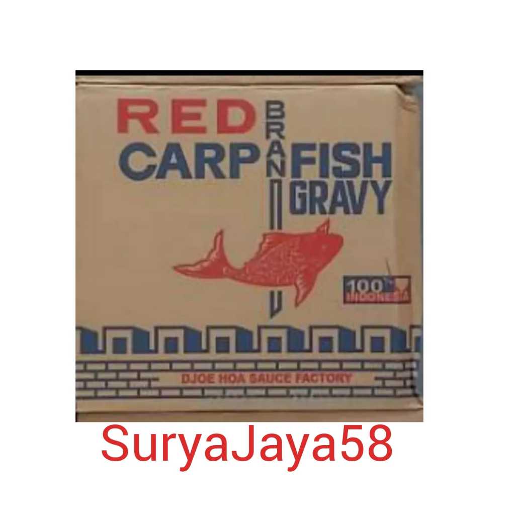 Djoe Hoa Kecap Ikan | Kecap ikan cap ikan merah | Kecap ikan Djoe Hoa | Kecap Ikan merah 620ml | DUS