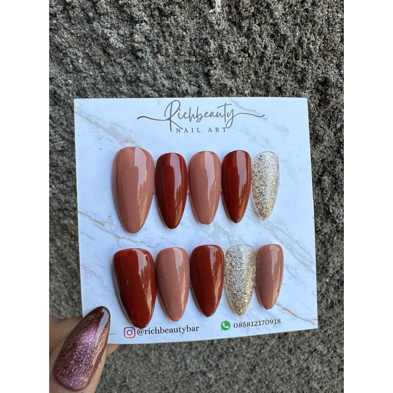 Kuku palsu simple | kuku palsu daily | kuku palsu wisuda | fake nail simple | kuku palsu murah | kuk