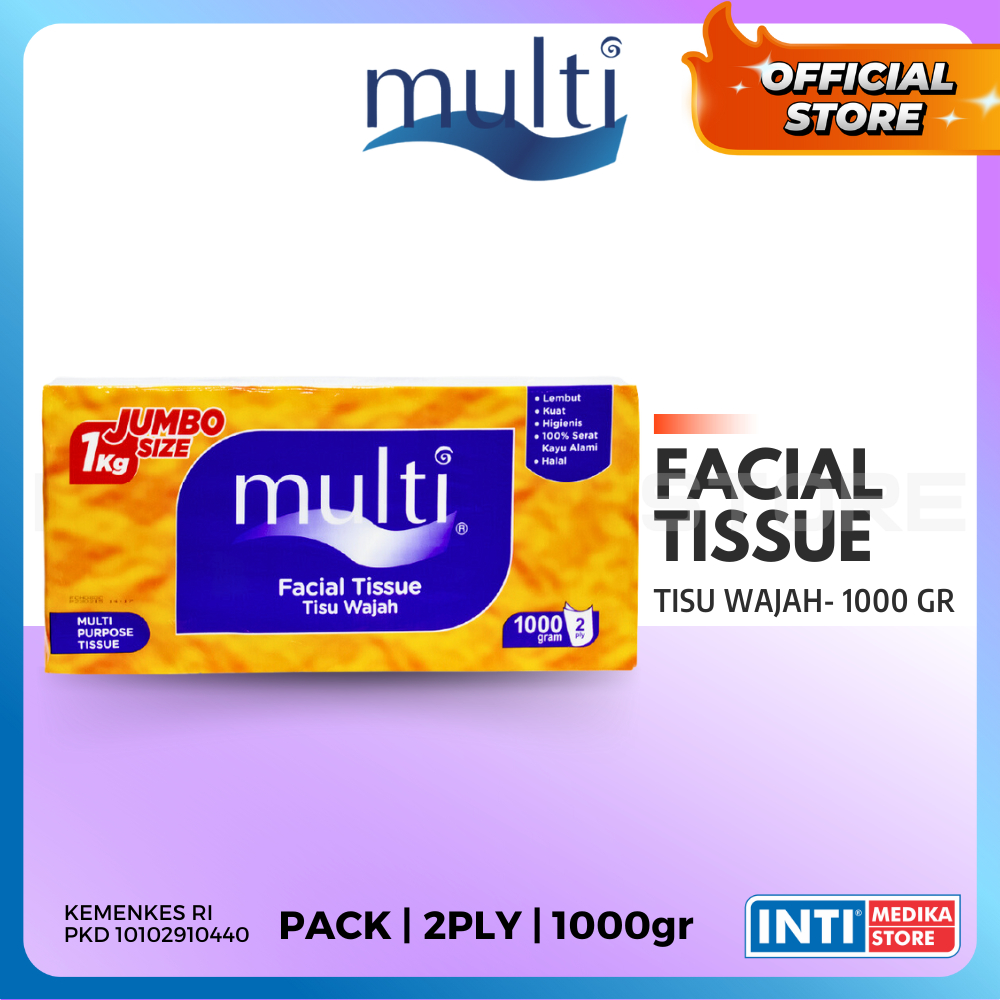 MULTI - Tissue Multi 1000 Gram | Tissue Facial | Tisu Wajah