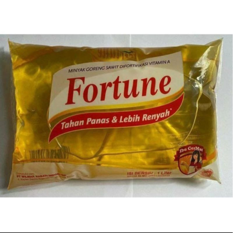 

Minyak Goreng fortune bantal kemasan 1 L