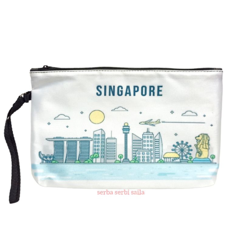 

Dompet Pouch Serbaguna Premium Oleh Oleh Luar Negeri Dompet Mukena Tempat Pensil Gadget