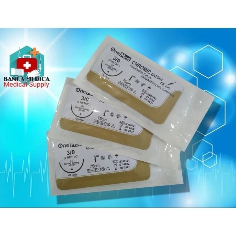 Catgut Chromic / Plain Onemed 3/0