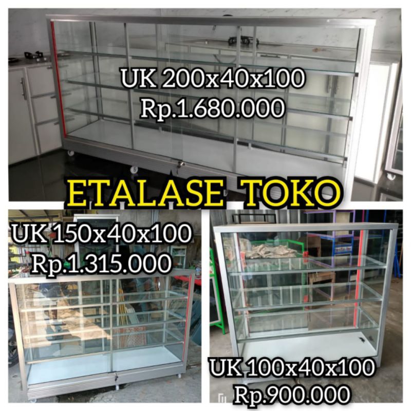 Etalase toko