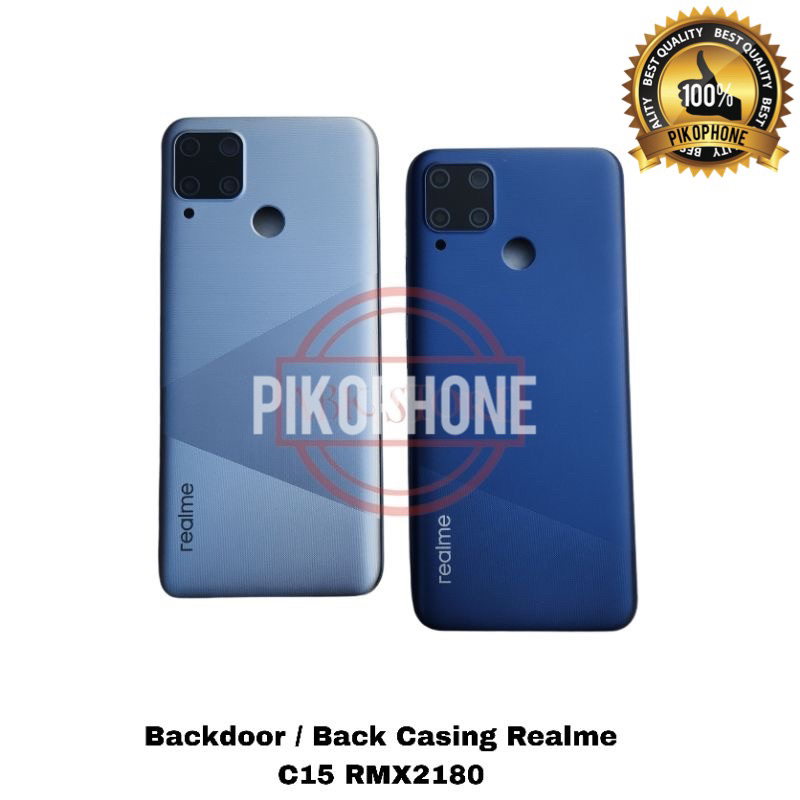 backdoor realme c15 TUTUP BELAKANG BACKDOOR BACKCOVER REALME C15 BACK CASING HOUSING