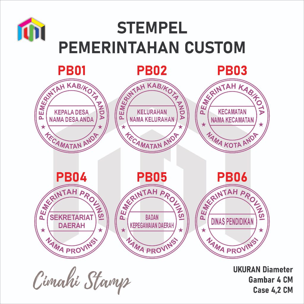

Stempel Kelurahan Kecamatan