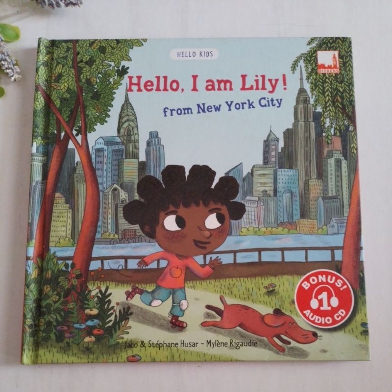 [ BUKU ANAK] Hello i am lily Preloved Original Bahasa Inggris Hardcover