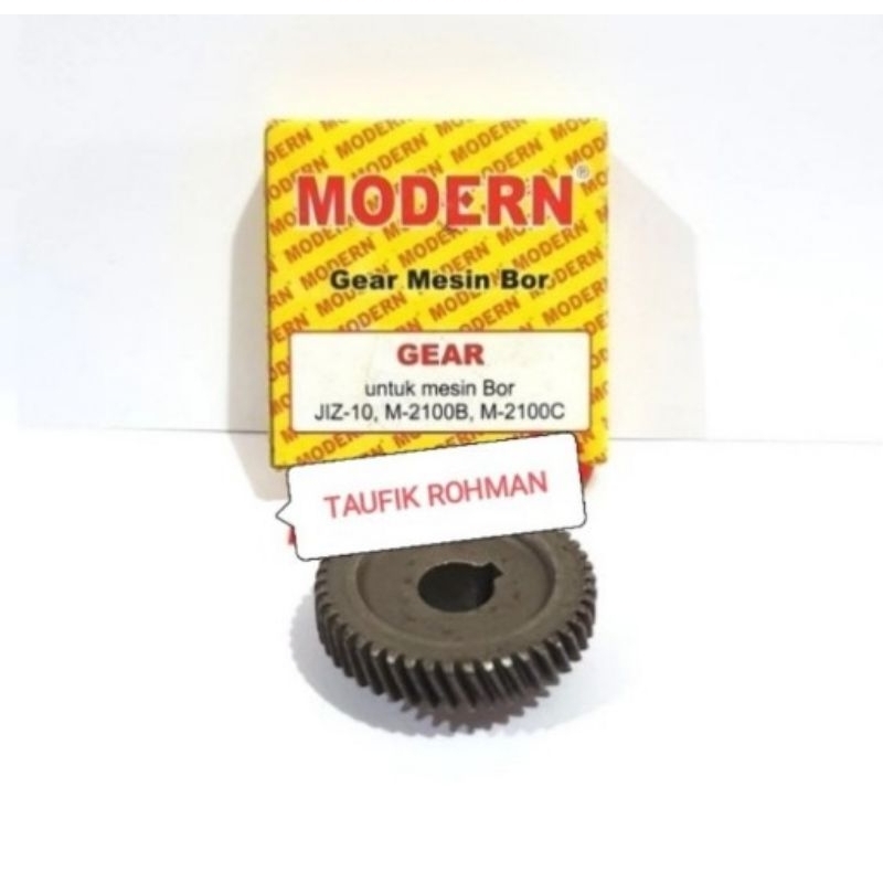 GEAR NANAS / GIGI MESIN BOR TANGAN 10 MM JIZ 10 MODERN M-2100B M-2100C