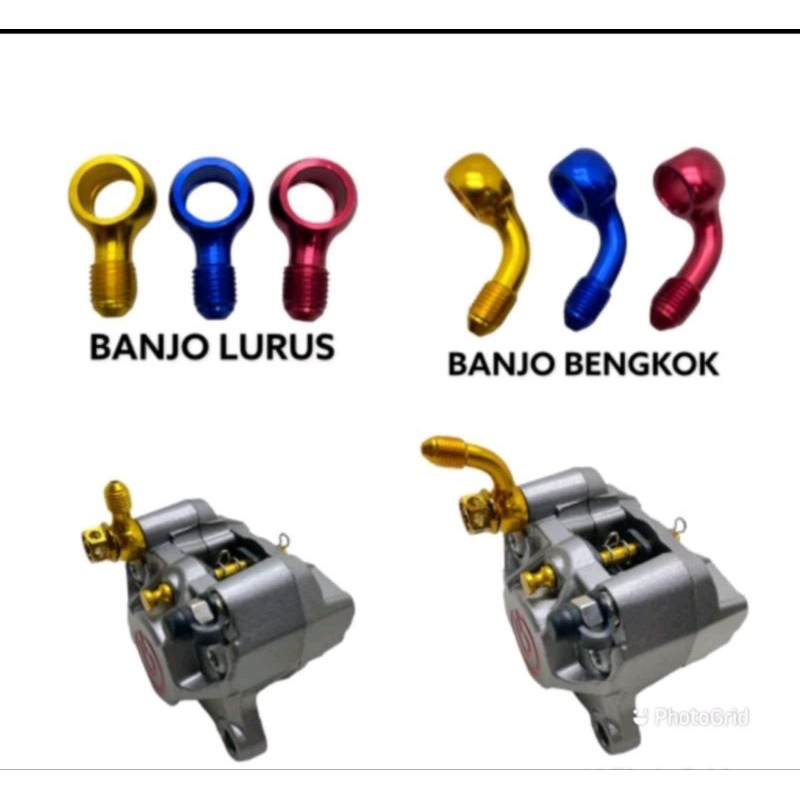 Baut Banjo Selang Rem / Baut Banjo Kaliper Full cnc