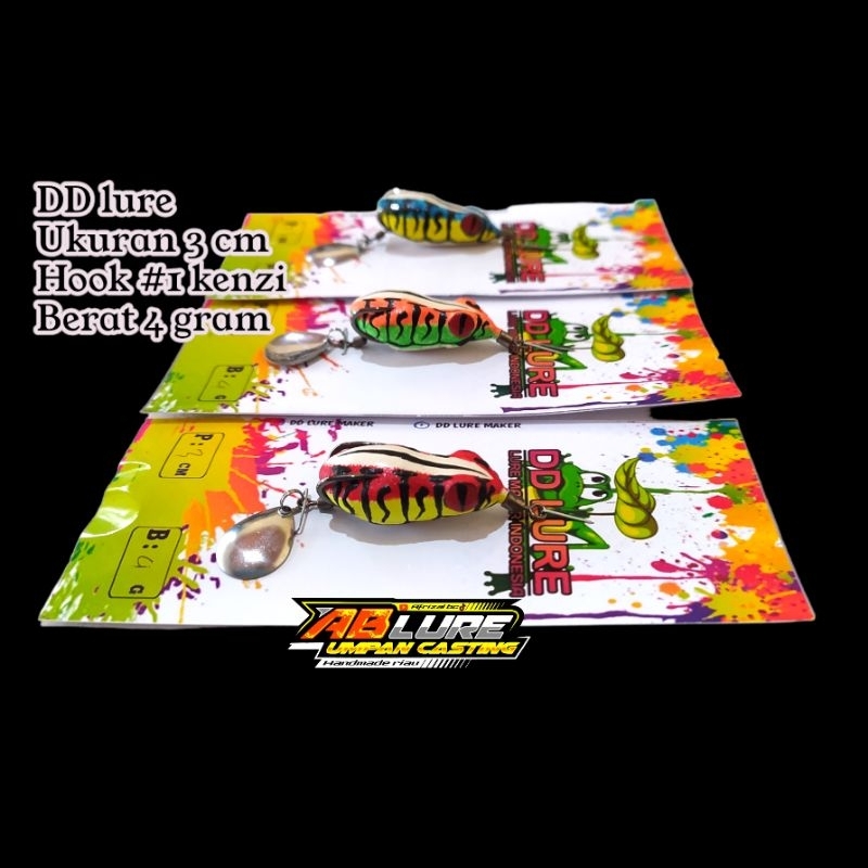 soft frog 3 cm DD lure