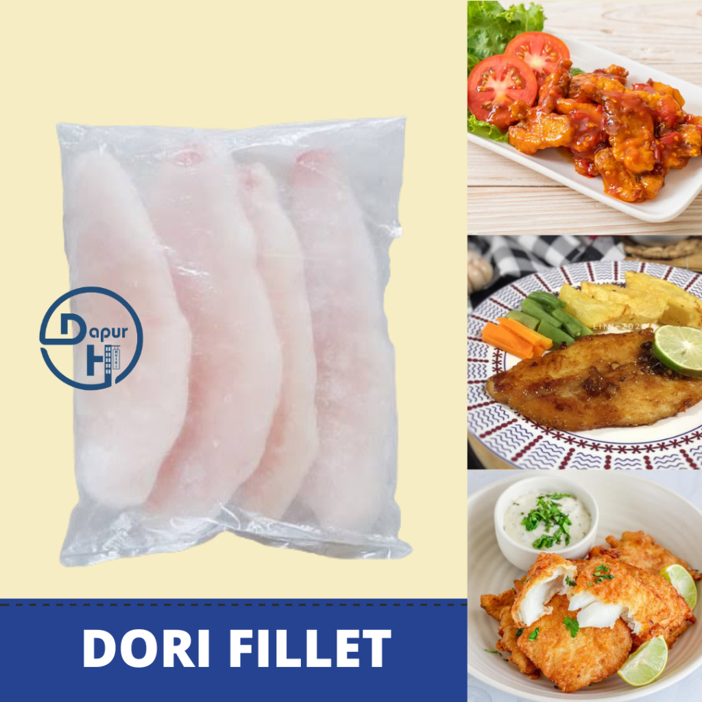 

IKAN DORI PREMIUM FILLET 1Kg | Fish n Chips Good Quality