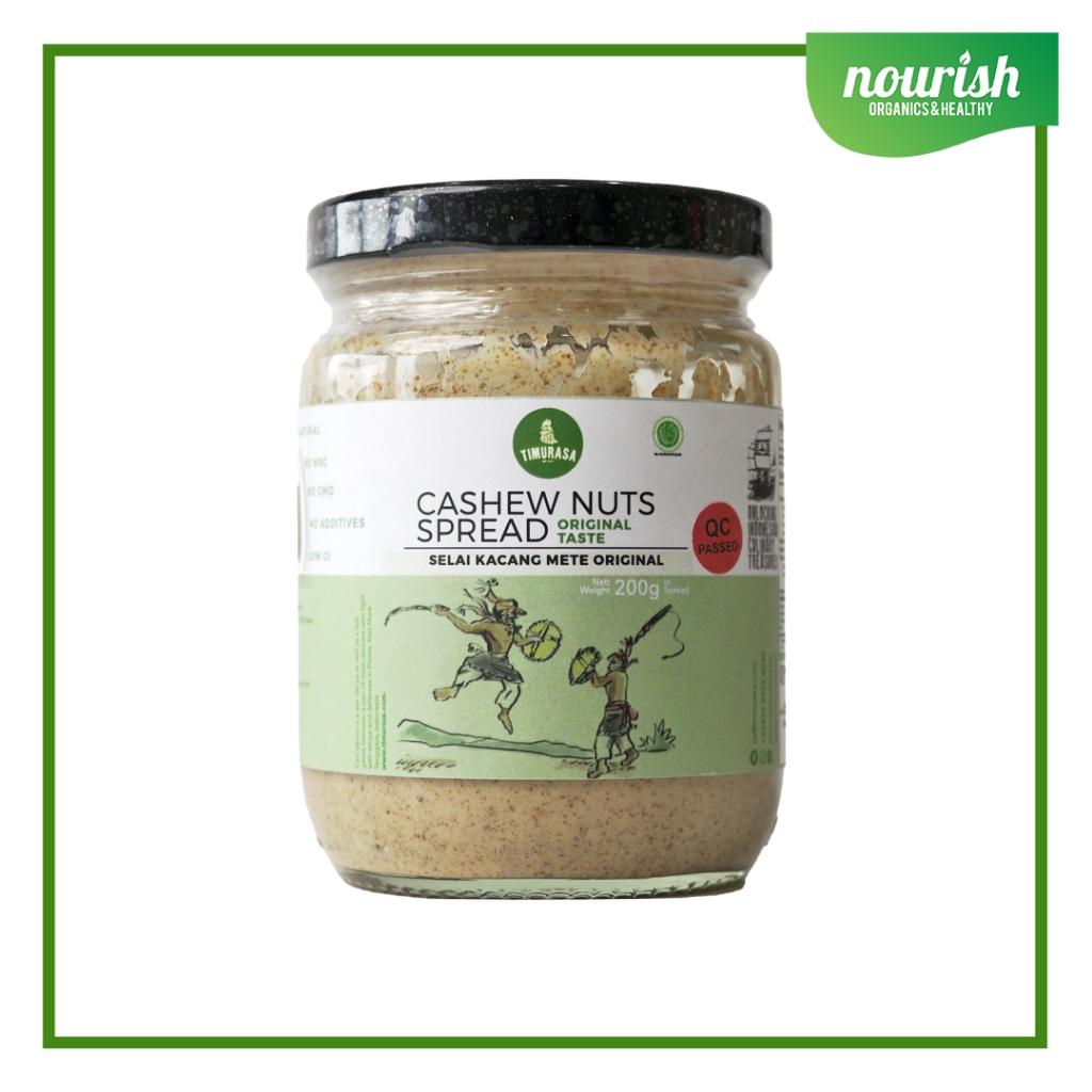 

Timurasa, Cashew Nuts Spread Original (Selai Kacang Mede) 200gr-JktBar