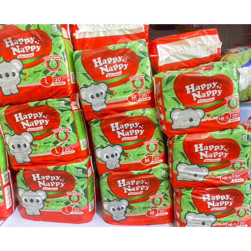 Happy Nappy Perekat S20/M20/L20
