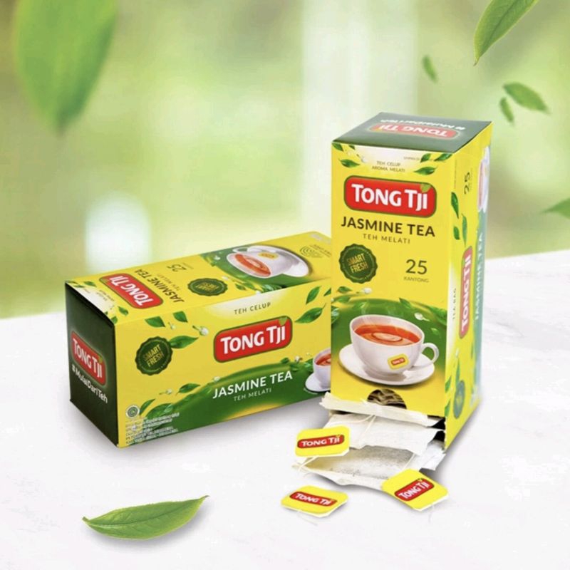 

Teh Melati Celup Tong Tji Jasmine Tea 1 Pack isi 25s